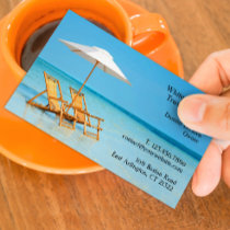 Travel Agency Business Card business cards