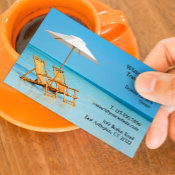 Travel Agency Business Card profilecard
