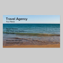 Travel Agency Business Card business cards