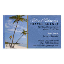 Travel Agency Business Card