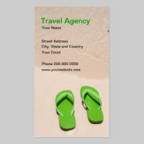 Travel Agency Business Card business cards
