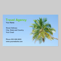 Travel Agency Business Card business cards