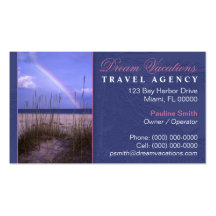Travel Agency Business Card