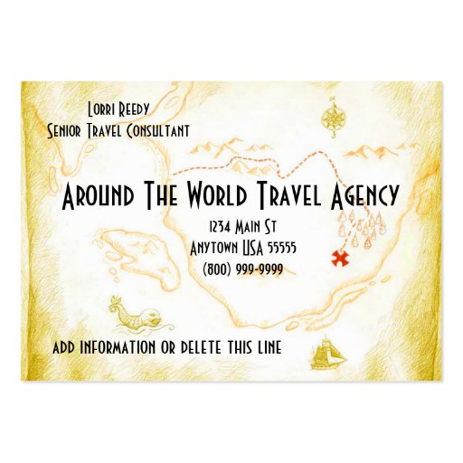 Travel Agency Business Cards