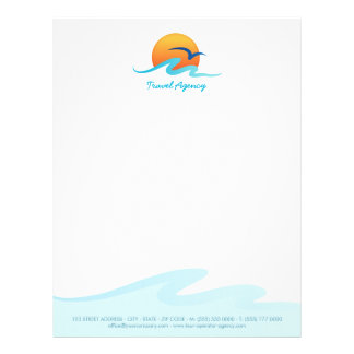 Travel Agency Letterhead | Zazzle