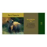 Travel agents, game lodges, hunting farms, safari personalized photo card