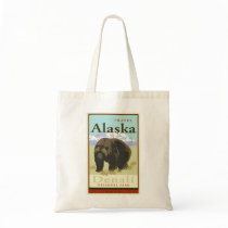 Travel Alaska Canvas Bag