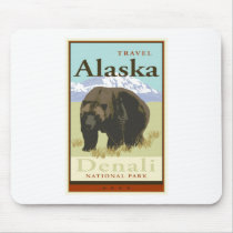 Travel Alaska Mouse Pad