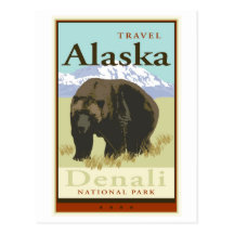 Travel Alaska Post Cards