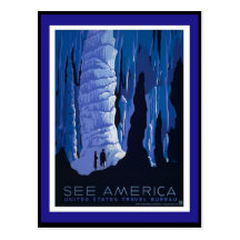 Travel America - WPA Post Card