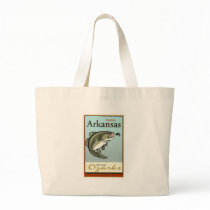 Travel Arkansas Canvas Bag