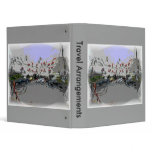 Travel Arrangements Vinyl Binder