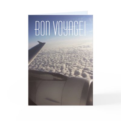 Travel Bon Voyage Card by webgrrl