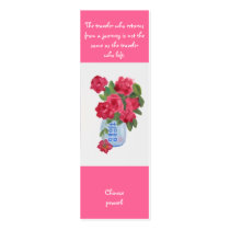 Travel Bookmark business cards by susanpaynetrutna Travel Bookmark business cards