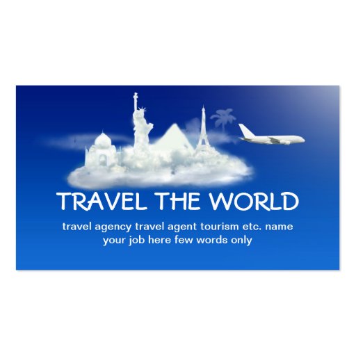 travel business card (front side)