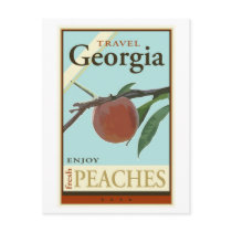 Travel Georgia postcards