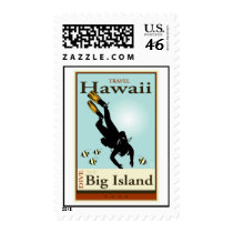 Travel Hawaii Postage Stamps