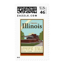 Travel Illinois Stamps