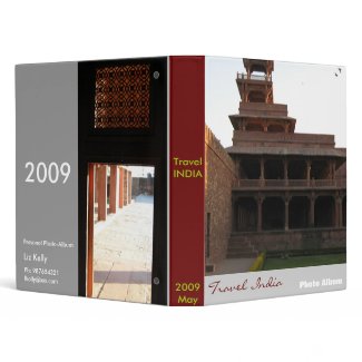 Travel India binder