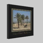 Travel Israel Wrapped Canvas Print canvas prints