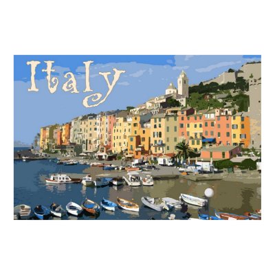 Travel Italy Poster by printslink