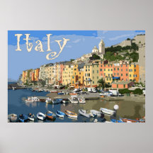 Travel Italy Poster