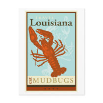 Travel Louisiana postcards