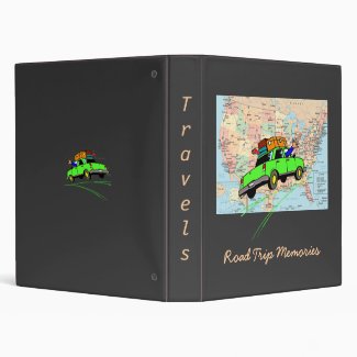 Travel Memories Binder (Black)