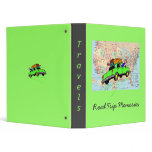 Travel Memories Binder (Lime Green)