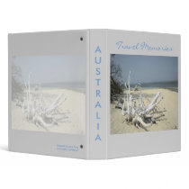Travel Memories Driftwood Binder