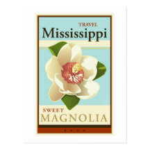 Travel Mississippi Post Card