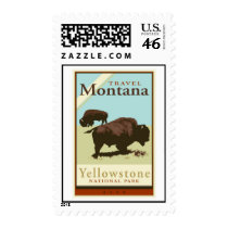 Travel Montana Postage Stamps