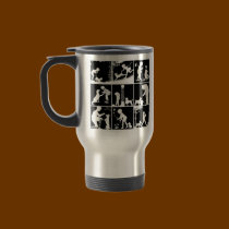 Travel Mug: Boy and His Pet Dog