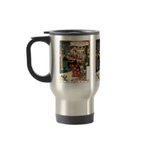Travel Mug: Month of September - Septembre by VintageCabaret Travel Mug: Month of September - Septembre