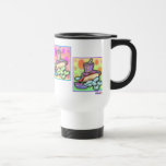 Travel Mug - Pop Art Hot Dog with Chips and a Drin