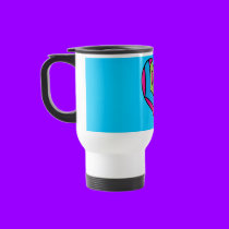 Travel Mug - Retro Peace 'n Love