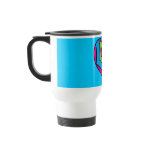 Travel Mug - Retro Peace 'n Love