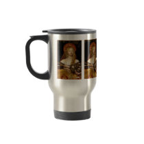Travel Mug: Vanity - by Frank Cadogan Cowper by Aquavel Travel Mug: Vanity - by Frank Cadogan Cowper