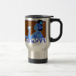 Travel Mug: Vintage Rajah Coffee