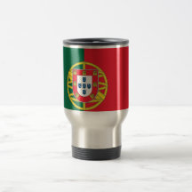 Travel Mug with Flag of Portugal