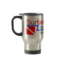 Travel Mug, with logo by Surface_Interval Travel Mug, with logo
