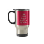 [Crown] keep calm and arruum is here  Travel Mugs