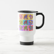 Travel Mugs - DAD Pop Art mugs