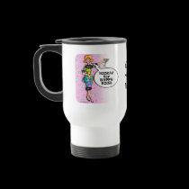 Travel Mugs - Polka Dot Martini Diva mugs