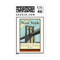 Travel New York Stamp