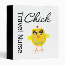 Travel Nurse Chick v1 Binders