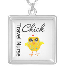 Travel Nurse Chick v1 Pendant