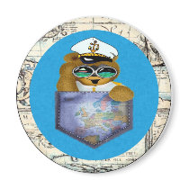 Travel Pocket Bear magnets