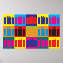 Travel Pop Art Print