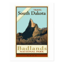 Travel South Dakota Post Card